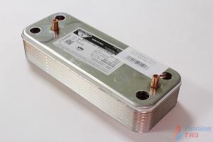 Вторичный теплообменник Zilmet 17B2071400 (Baxi, Westen) (14 пластин)