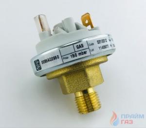 Реле газа Sit (0.310.012) подключение G 1/4, диап. устойч.(мБар) 8(+0,5/-0,5)